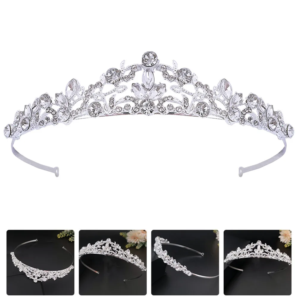 

Водная тиара со стразами, корона, аксессуары для волос для девочек, свадебный головной убор невесты, сверкающий головной убор для вечеринки, фотографии