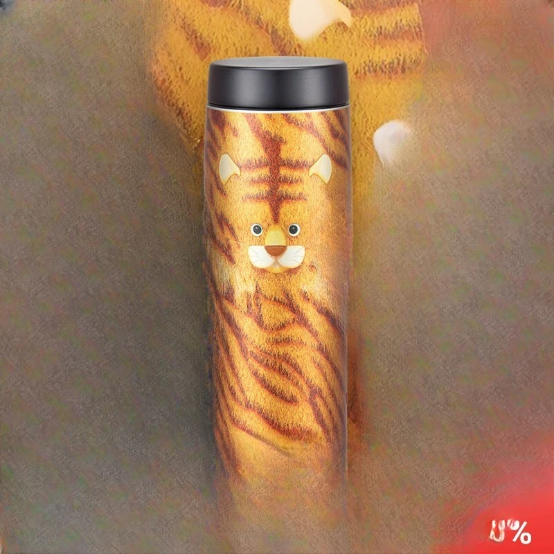 Trendy original imported thermos cup fashionable portable creative water cup 480ml gift