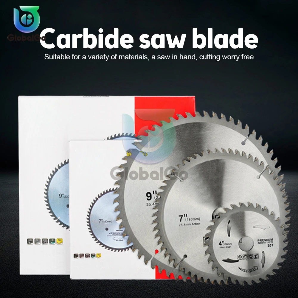 7 inches Cutting Disc Mini Circular Saw Blade Woodworking Cutting Disc Wood Chipboard Cutter Power Rotary Tool Accessories