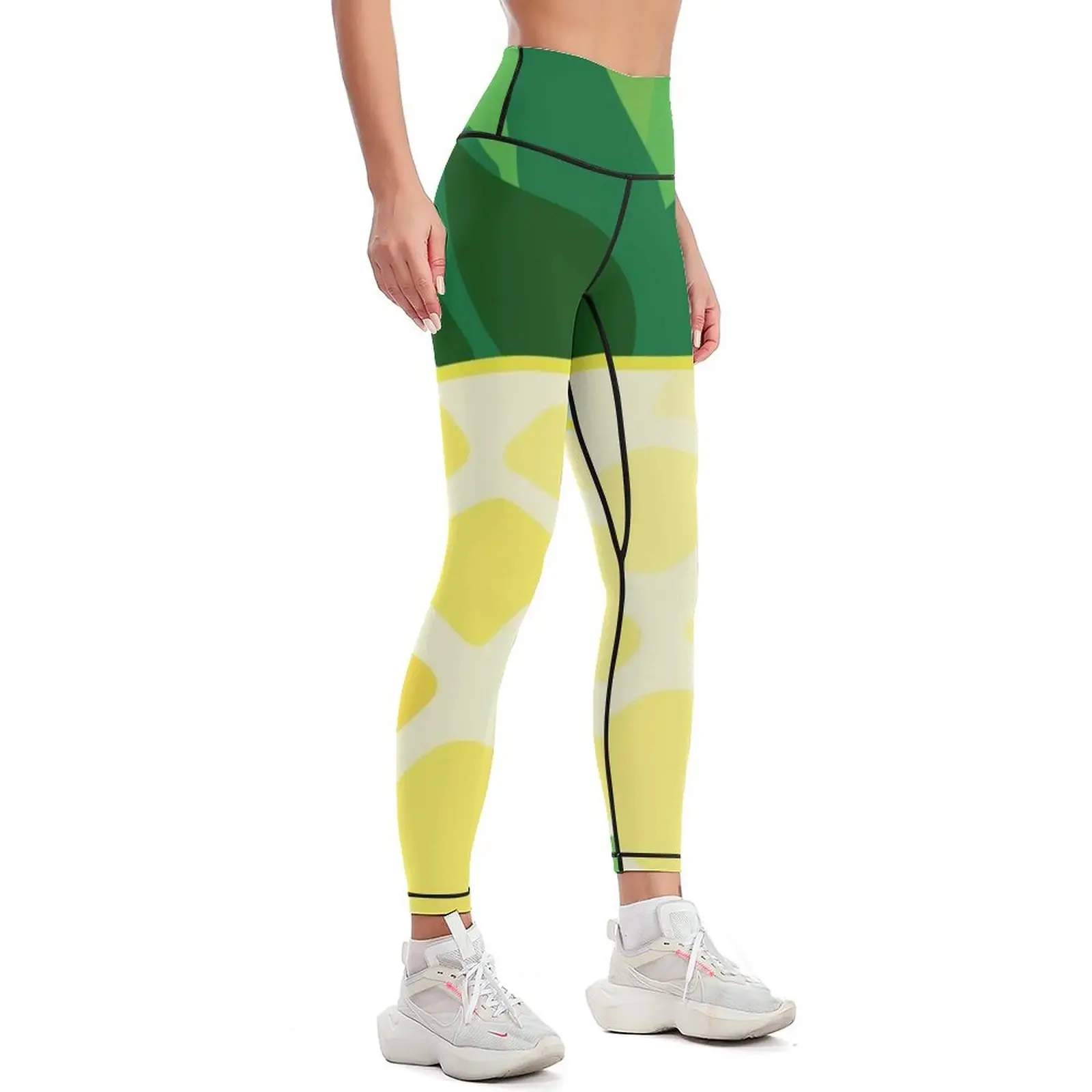 Psych TV- Pineapple Leggings gym sportswear woman workout shorts workout clothes for active wear Womens Leggings