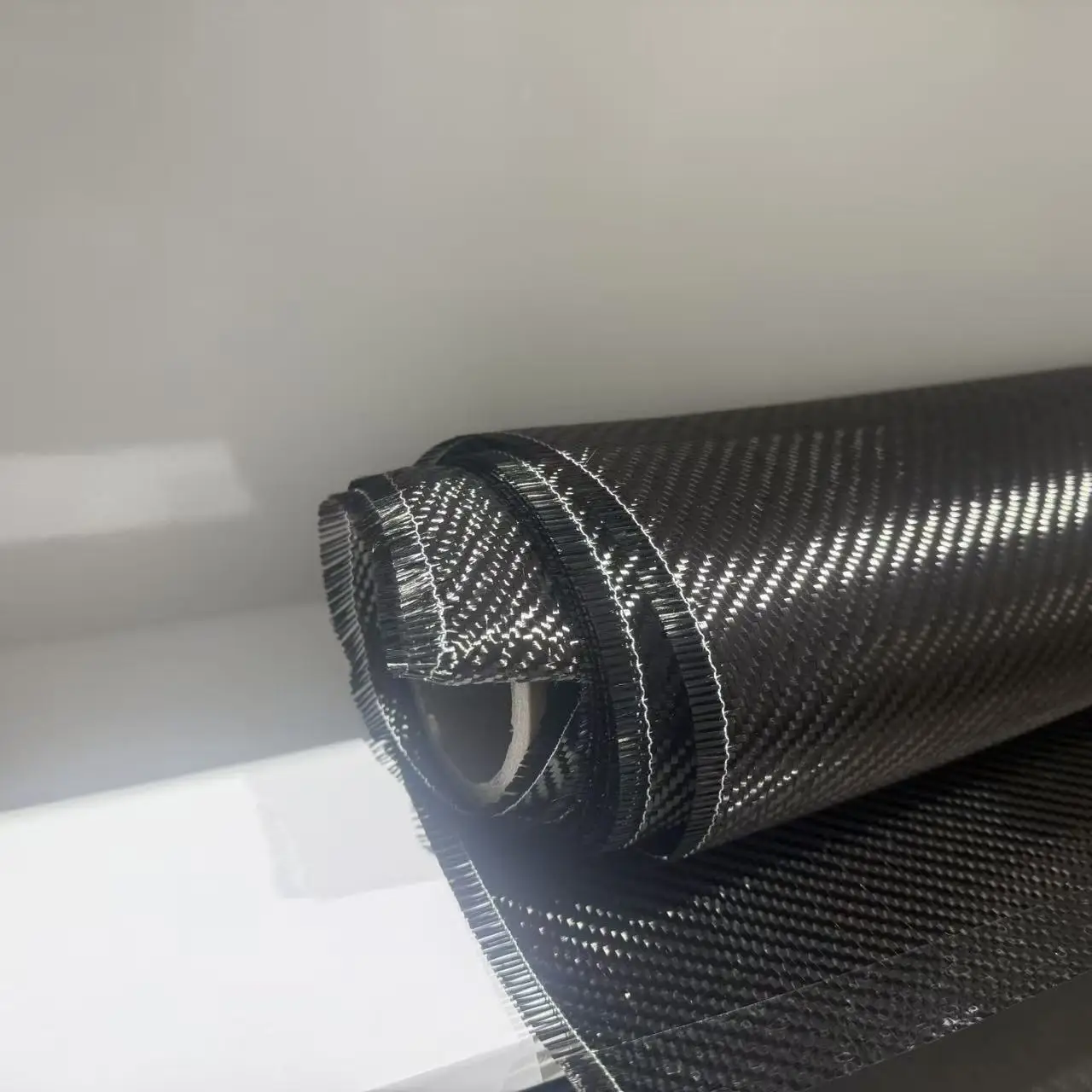 Tela 100% de Fibra de Carbono Tejida, Impermeable, Antiestática y Ligera para Calzado de Exterior, Decoración Interior de Automóviles y Almacenamiento