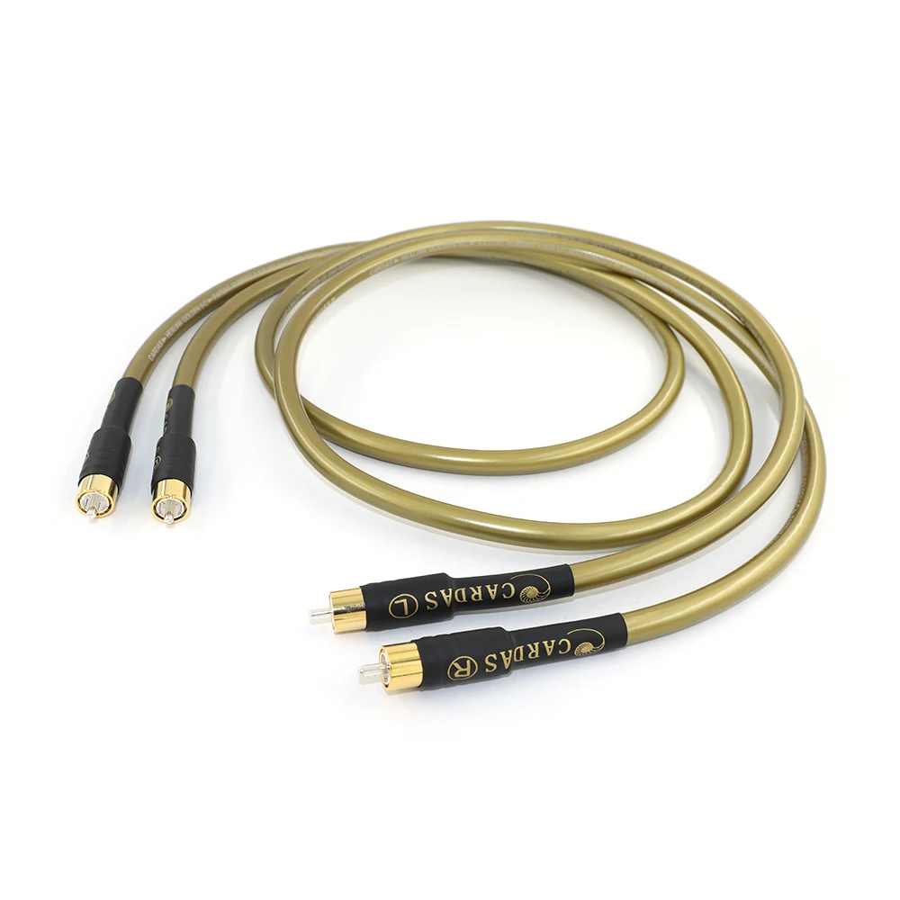 High Quality Silver Plated RCA/ XLR Interconnect Acoustic Cable pair Balanced Signal Wire