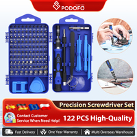 Podofo 122-in-1 Precision Screwdriver Set for Electronics PC Laptop Phone MacBook Repair Professional Tools Kit for Every Task
