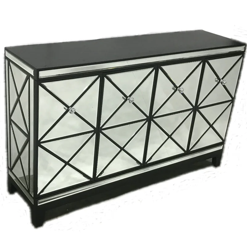 

European-style dining side cabinet Mirror hotel dining side cabinet Wholesale household goods cabinet All kinds of furniture Neo