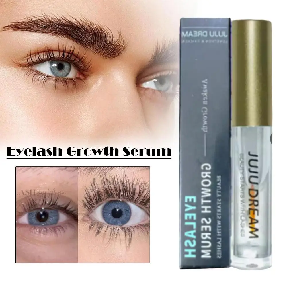 Siero per la crescita rapida delle ciglia Cura naturale del potenziatore delle ciglia Più lungo Nuovi prodotti per il trattamento delle ciglia Trucco più spesso e completo ﻿   Occhio K6I6