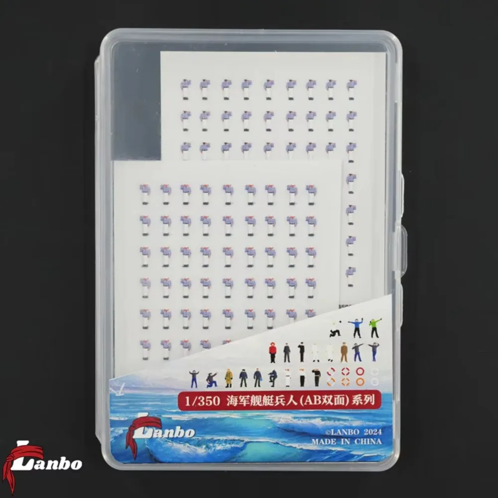 Lanbo 모델 3D 인쇄 3501I 1/350 해군 선원 (범용 인사 흰색 바다 정신 셔츠) 모델 구축 키트 용