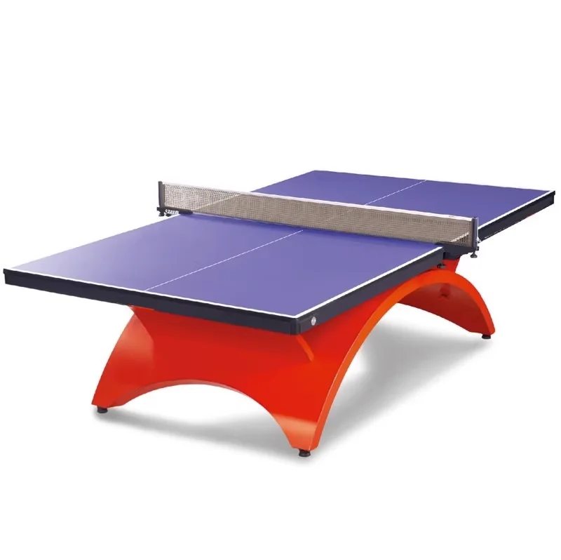 

Custom Logo Color High Quality Training Pingpong Table 18mm HDF Professional Table Tennis Table New
