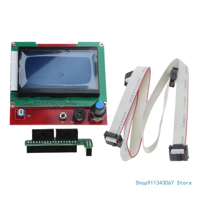 

LCD2004 Дисплей 3D-принтер Экран Reprap ЖК-модуль Смарт-контроллер для Ramps1.4 2004 ЖК-панель 12864 Контроллер Прямая поставка