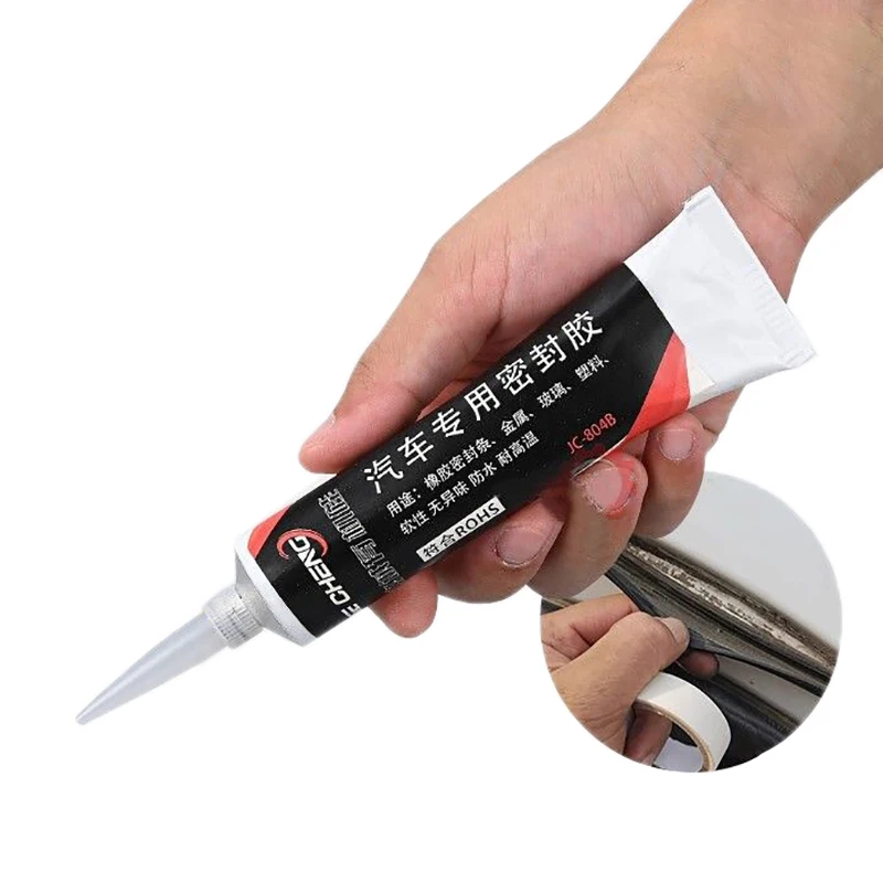 1 قطعة 50 مللي السيارات تسرب الزجاج الأمامي تسرب كفاءة نافذة تسرب الغراء العالمي مقاوم للماء الغراء إصلاح السدادة