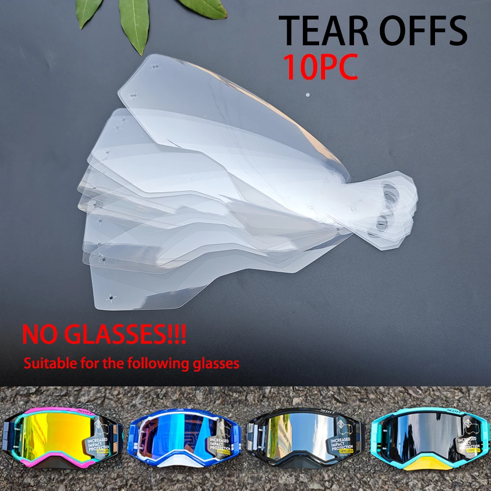 مكافحة الحشف فيلم المسيل للدموع قادرة فيلم 4P معدات مكافحة الحشف الطين الاحتفاظ غشاء سريع تمزيق فيلم دراجة نارية الدراجات نظارات