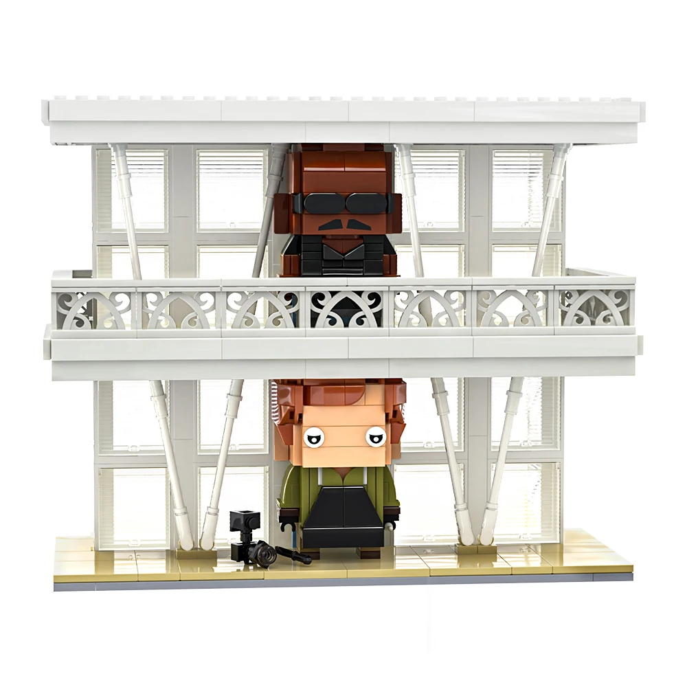 Bloques de Construcción de Shaun of the Dead, Figuras Detalladas de Supervivientes de la Apocalipsis Zombie con Bate de Críquet, Set de Regalo para Coleccionistas Adultos