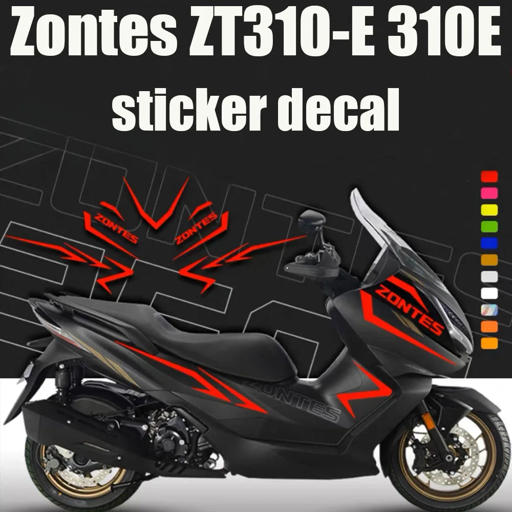 

New Motorcycle Fit Zontes E310 Sticker Decals Accessories Protector For Zontes ZT310-E 310E