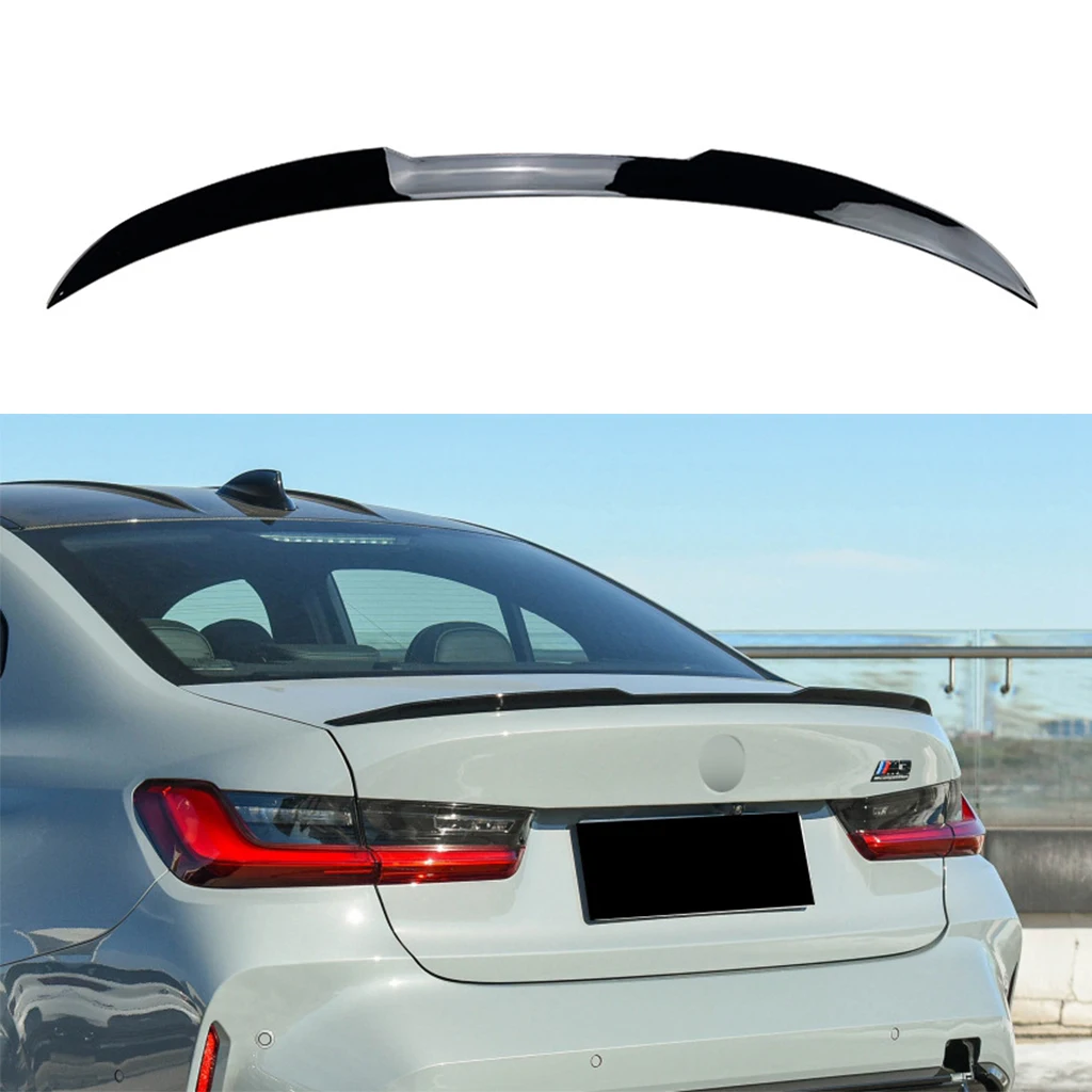 

Rear Trunk Roof Lid Spoiler Wing Tail Tailgate Splitter Lip Spoilers For BMW 3 series G20 320i 325i 330i M3 2019+ Car Styling