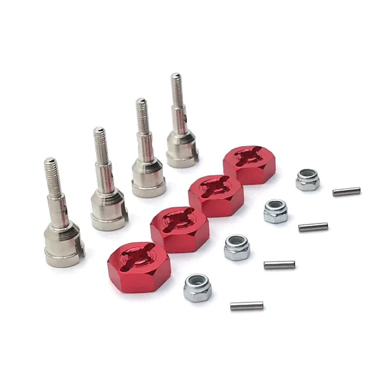 RC Auto Teile Metall Upgrade Rad Achse Tasse 12mm Koppler Fit Für WLtoys A949 A959 A969 A979 K929 Fernbedienung auto Zubehör