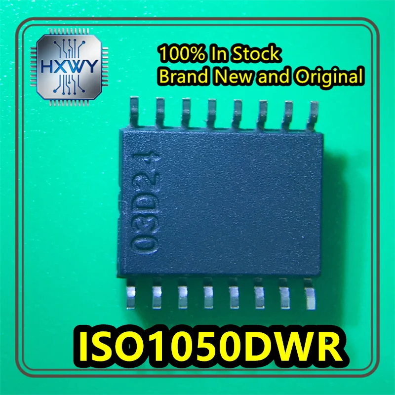 (10/50 pieces) Original ISO1050DWR ISO1050 SOIC-16 Isolated 5V CAN Transceiver Chip, In Stock, Brand New, Electronic Device IC