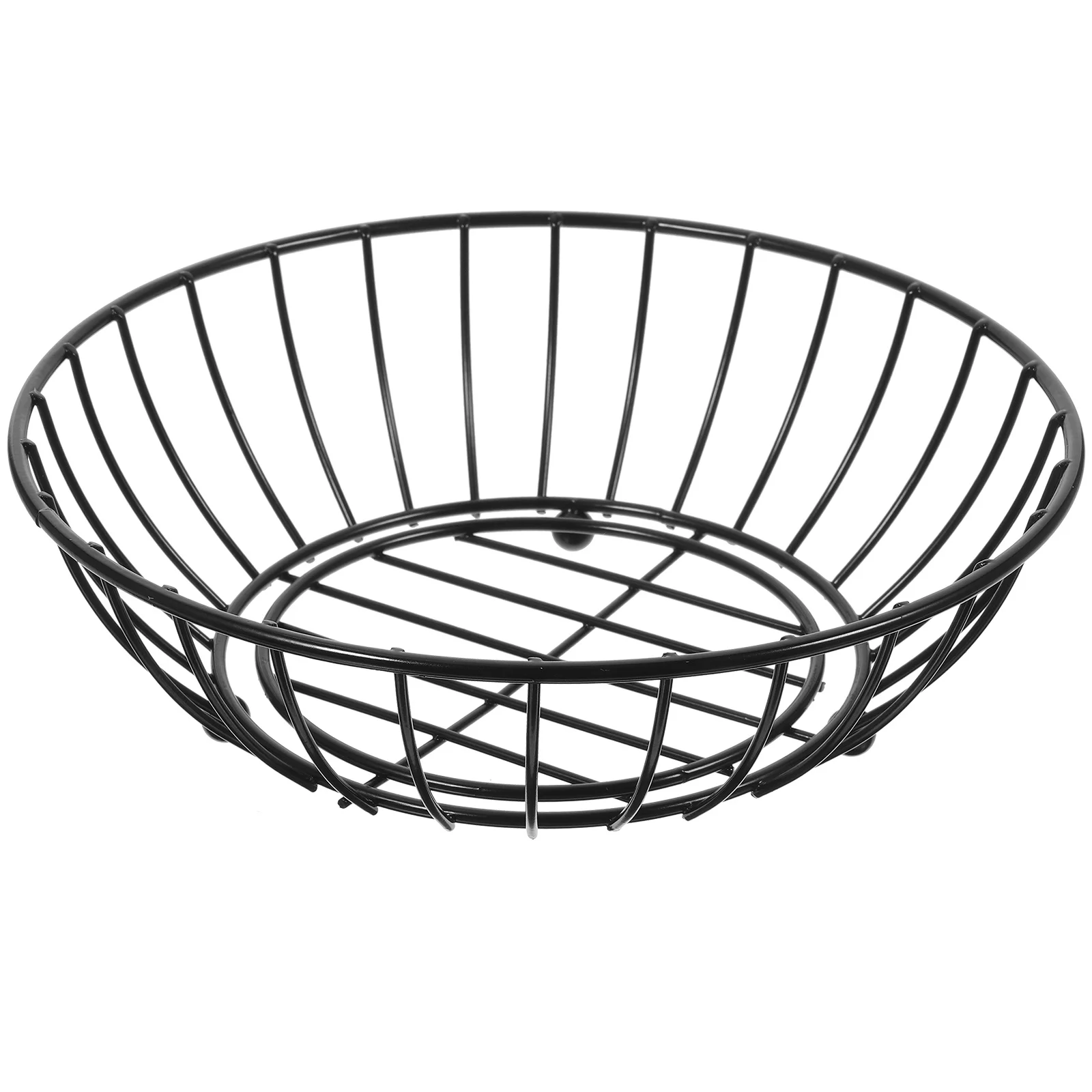 鉄線フルーツバスケット大容量中空デザインスナック野菜収納バスケットキッチンリビングルームデスクトップ用