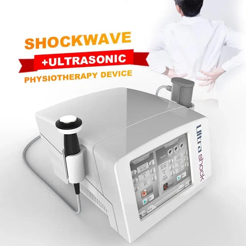 

Portable Ultrasound Shockwave 2In1 Promote blood circulation Hypertonic muscle ED Treat ultrasonic shockwave physical therapy