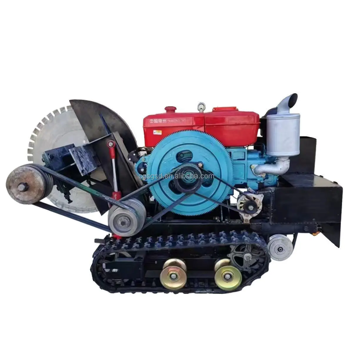 Mountain Quarry Multi Wire Stone Cutting Track Diamond Wire Machine 22kw Electric Motor Wire Rope Saw Cutter Machine