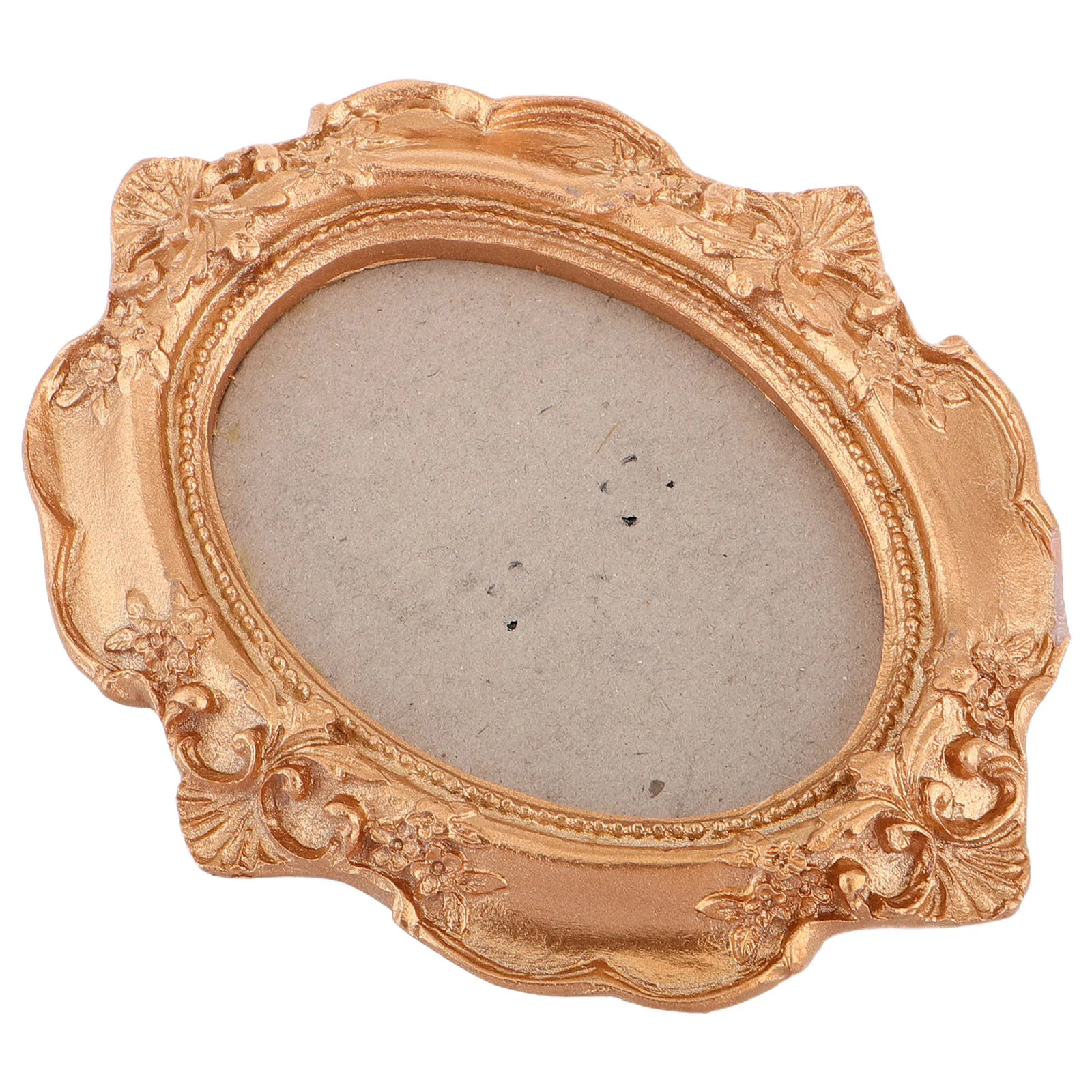 

Victorian Style Resin Ornament Luxurious Retro Design for Home Display Photography Prop Vintage Frame Art Decoration