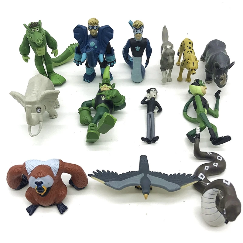 Original Plastic Wild Kratts Doll Toys Wildkratts for Boys Action Figure Goku Saint Seiya Gift for Boys Girls Men Children X'mas