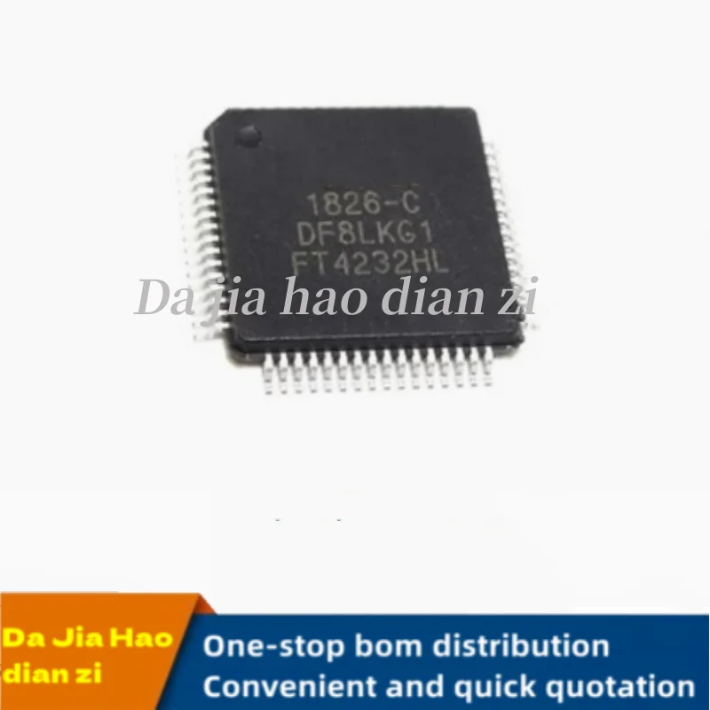 1pcs/lot FT4232HL-REEL FT4232HL QFP  ic chips in stock