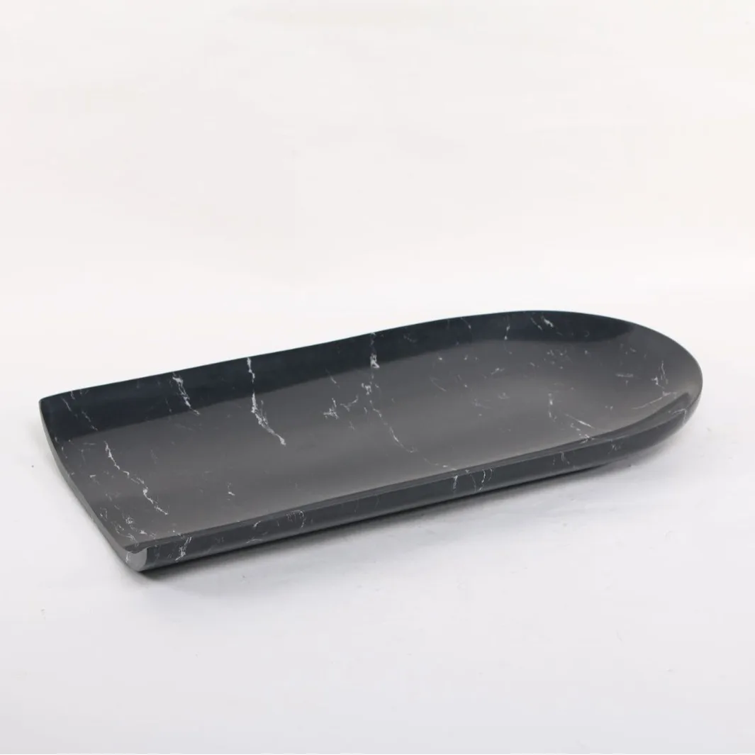 

Natural marble tray simple light luxury coffee table TV cabinet wine cabinet entrance