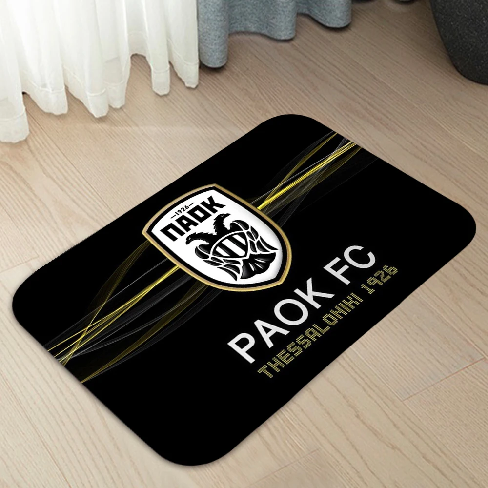 Doormat  Thessaloniki Paok Home Carpet Entrance Door Mats Modern Decor Carpet Bathroom  Floor Mats 026