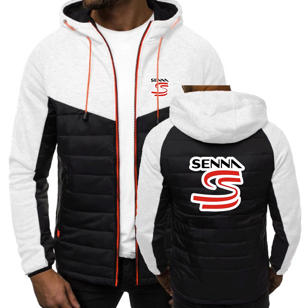 2025年新型ジャケット-春秋-メンズ-プレミアム-快適-パーカー-アイルトン・セナ-ロゴプリント-カスタム-パデッド-カーディガン-コート