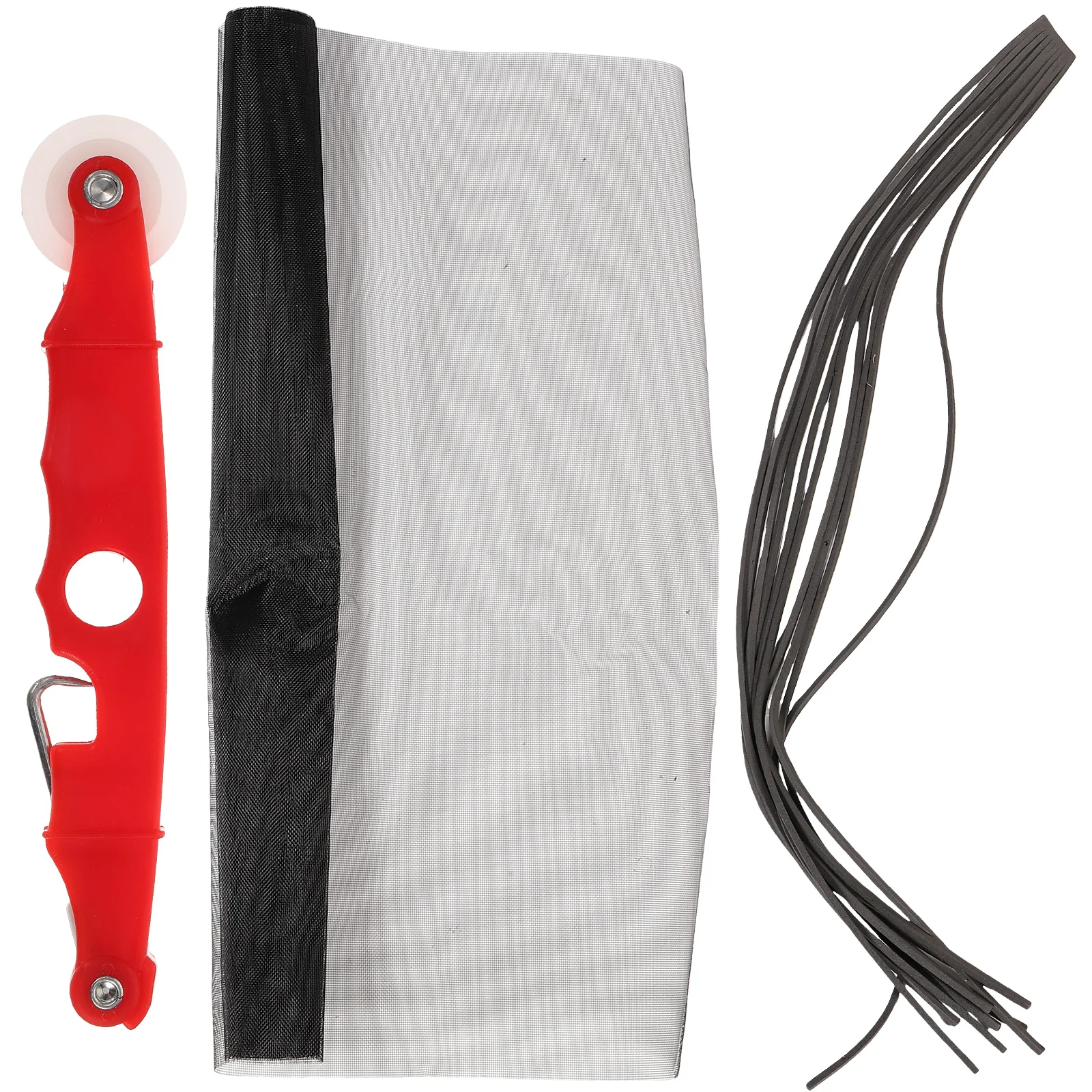

Black 20-Mesh Window Screen Net DIY Replaceable 0.6x2m Nano PP Aluminum Doors Mosquito Proof Easy Install Hooks