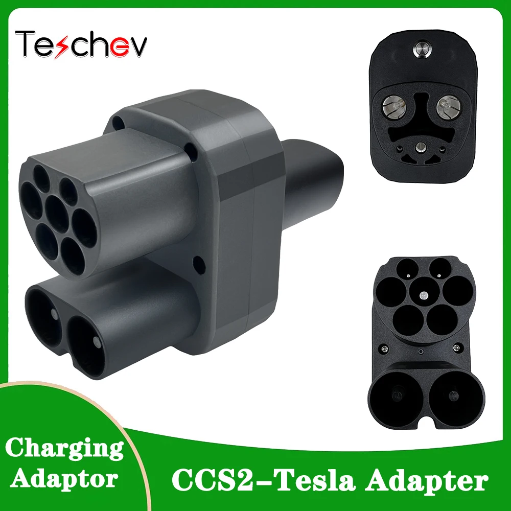 CCS2 to Tesla EV Charging Adapter 250A CCS2 Combo for Tesla Convertor for Car Charger CCS2 Tesla Adapter