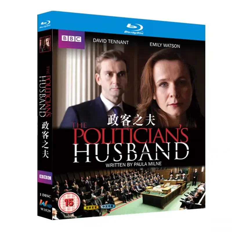 Blu ray Ultra High Definition British Drama Politician s Husband BD Disc Box with Chinese Subtitles