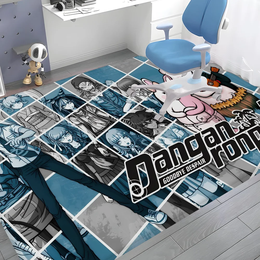 Danganronpa المطبخ حصيرة الشمال نمط غرفة نوم غرفة المعيشة ممسحة شرفة المنزل المضادة للانزلاق ترحيب البساط