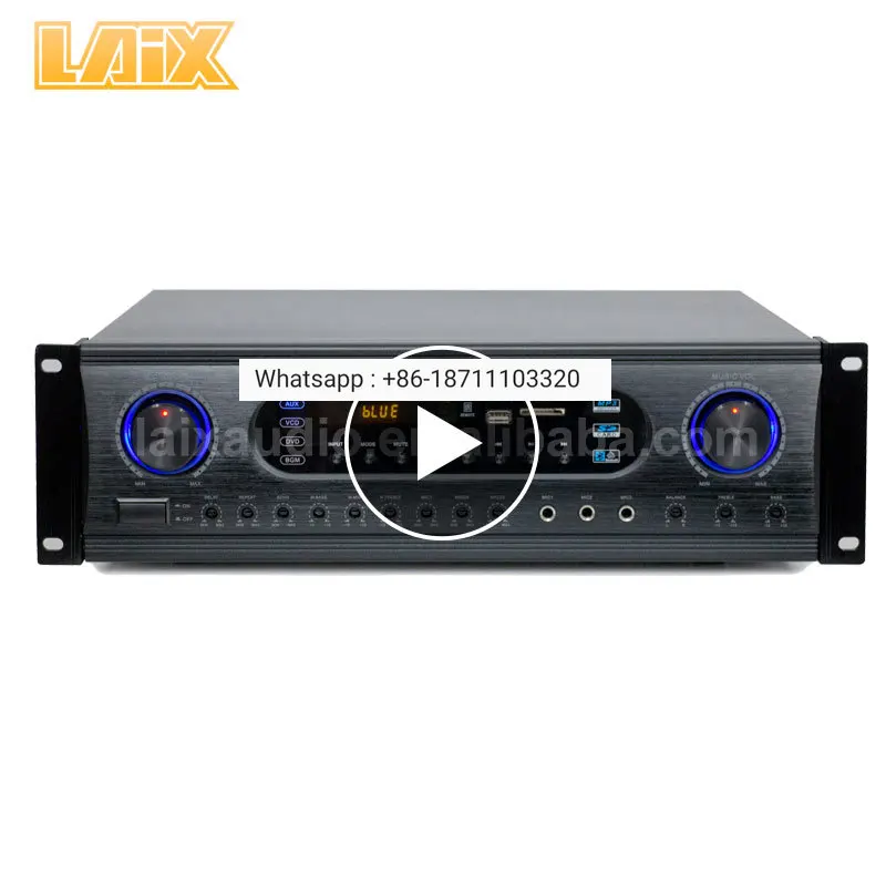 

2 Channel Home Karaoke Sound Integrated Stereo Professional Audio Power Audio Amplifiers