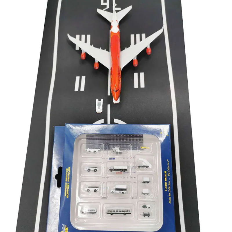 1/400 Airport Passenger aircraft runway model Civil airliner plane model aircraft scene display toy mouse pad