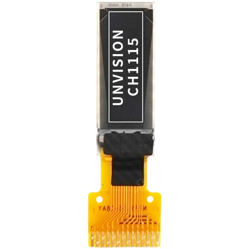 Layar OLED 0.54 Inci 96*32 Layar OLED Dot Matriks CH1115 Gelang Antarmuka IIC Driver Layar LCD 14Pin