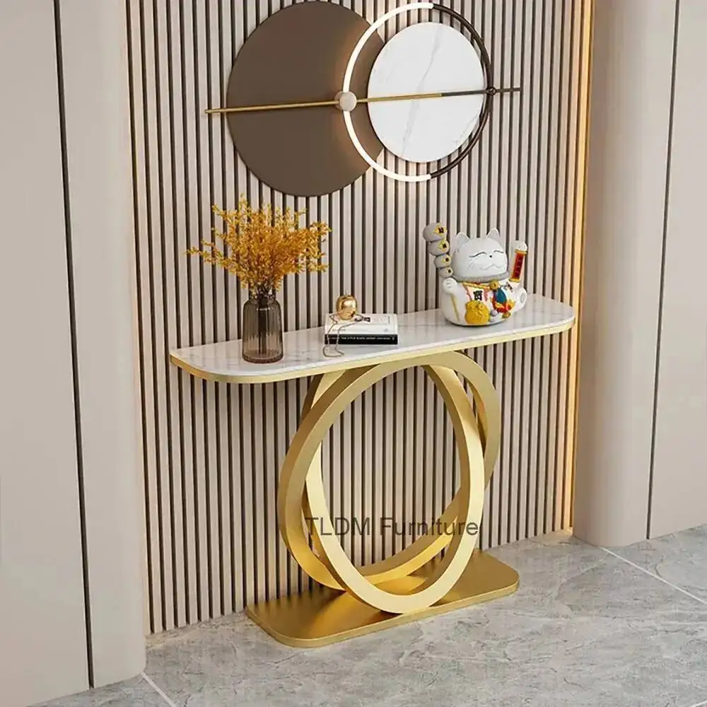 طاولات وحدة تحكم جمالية فريدة من نوعها من Tisch، طاولات وحدة تحكم فاخرة من الرخام الاسكندنافي البسيط، مداخل عتيقة، أثاث منزلي Wohnzimer #2