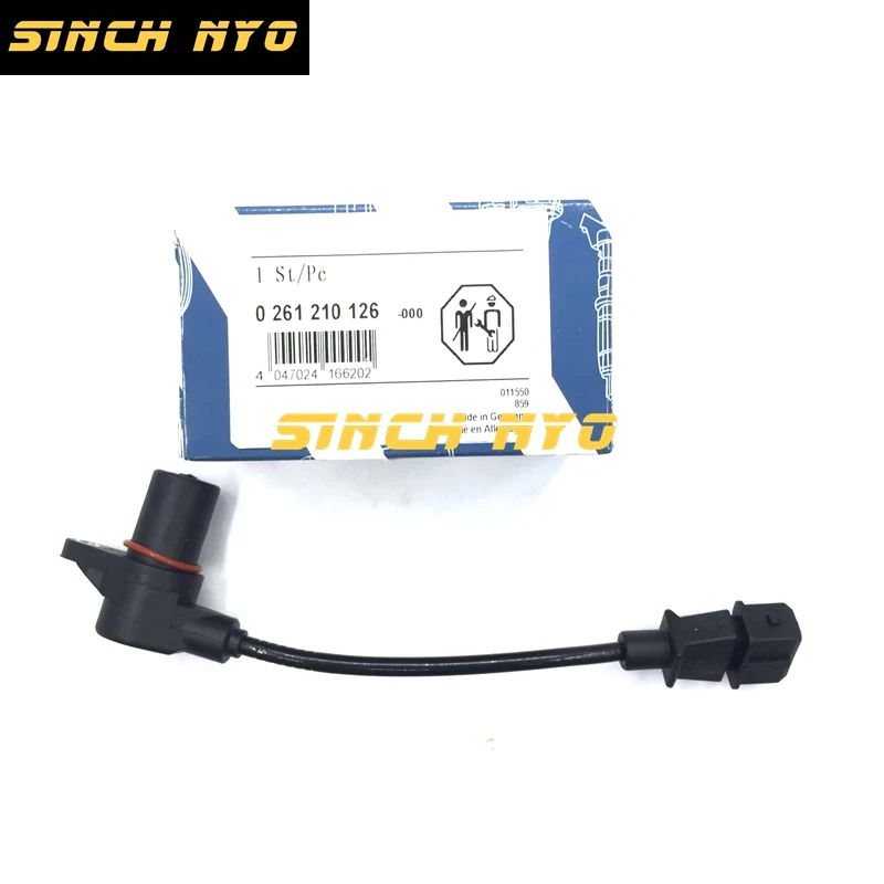 OEM 0261210126 500306772 Engine Crankshaft Position Sensor With Original Box For Ferrari F355 For Iveco Stralis Trakker