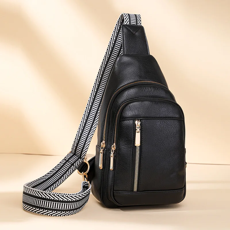 Borsa a tracolla grande Capaci Bapa da donna semplice Faion PU borsa a tracolla singola borsa a tracolla trendy