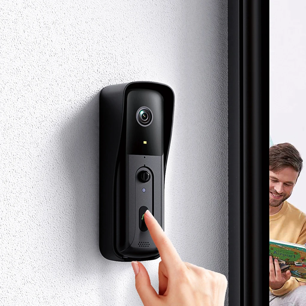 

Видеодомофон безопасности с инфракрасной ночной камерой дверного звонка Ответ в один клик