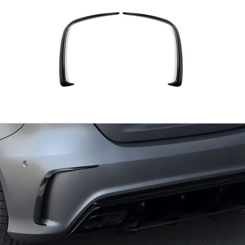 

Car Rear Air Knife For Mercedes Benz A Class W176 A200 A250 Amg 2013-2018 Car Air Vent Wind Blade Auto Body Kits Car Accessories