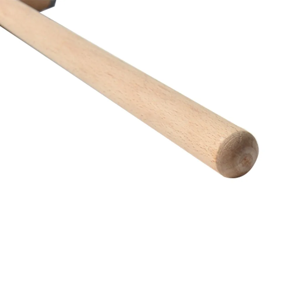 Kitchen Tool Wooden Meat Hammer Aluminium Two Sides Meat Mallet Heavy Duty Durable Steak Hammer Tenderizing Beef