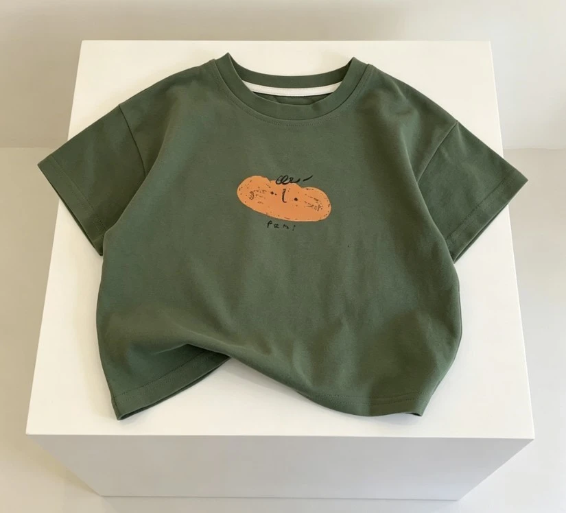 

Children Cartoon Print T Shirts Little Boys And Girls Soft Cotton Short And Long Sleeve Tee For Daily Wear Baby Clothing Kid Top