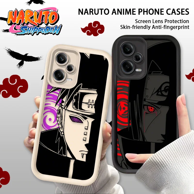 Funda a prueba de golpes con diseño de Anime Naruto Uchiha Itachi Pain Manga para Xiaomi Redmi Note 15 14 13 12 11 10 Pro Plus 5G 14S 12S 11S 10S 4G