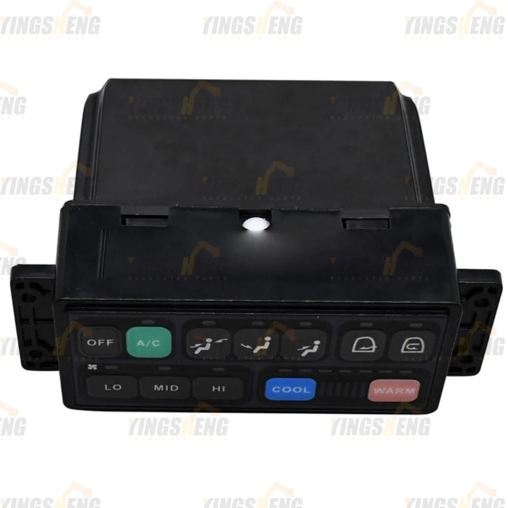 أجزاء الحفارة Doosan Daewoo DH150W، DH220، DH225، DH300، DH420، DH500-7-8 لوحة تحكم تكييف الهواء 543-00049، 2543-9031A
