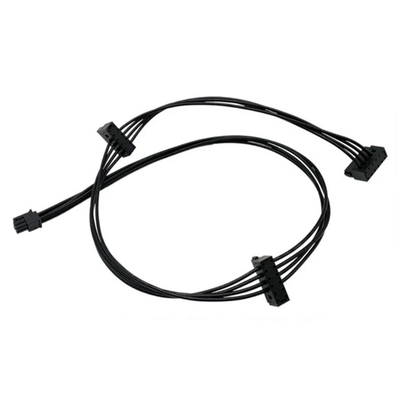 Small 4Pin to 2 SATA SSD Power Supply Cable for Lenovo PC Computer Motherboard Power Wire Mini 4P to Big 4P SATA Power Line