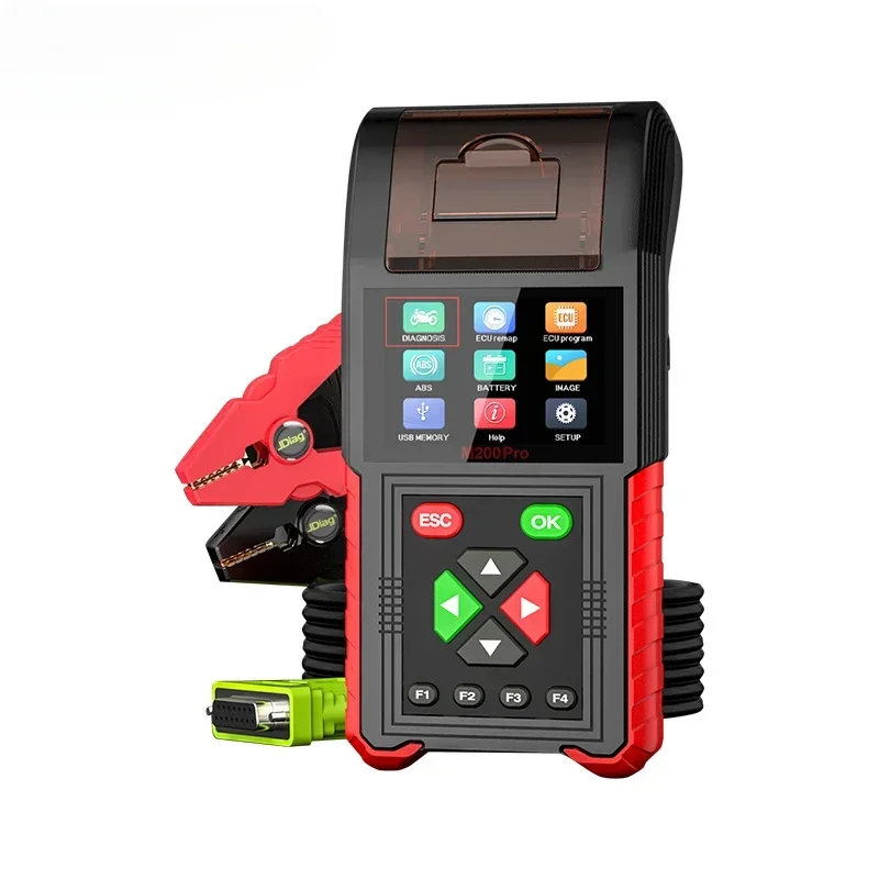 

New arrivals JDiag M200 Pro ECU Remap ECU Program Universal obd2 motorcycle scanner Free Update M200Pro Motorcycle diagnostics