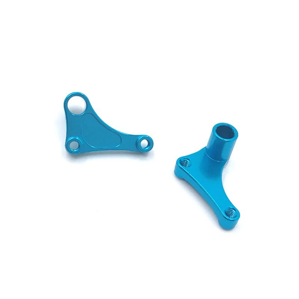 Ensemble de pièces métalliques pour WLtoys, griffe de direction, modèle de pièces de voiture RC, bleu, mise à niveau, 1/12, 12423, 12427, 12428, 12429