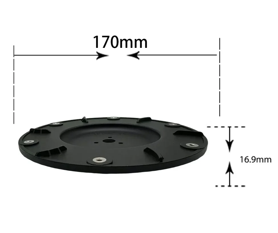 1/2Pcs RSMA-01 Robotic Lawnmower Blade Disc Tuning Plate for Mammotion LUBA 1 AWD & LUBA 2 AWD Lawn Mower Replacement Part