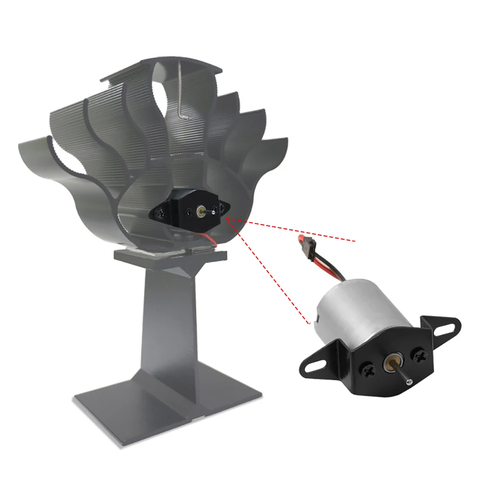 Universal Fireplace Fan Motor Wood Stove Fan General Fireplace Accessories Replacement 1500RPM Electric Power Generator Motor