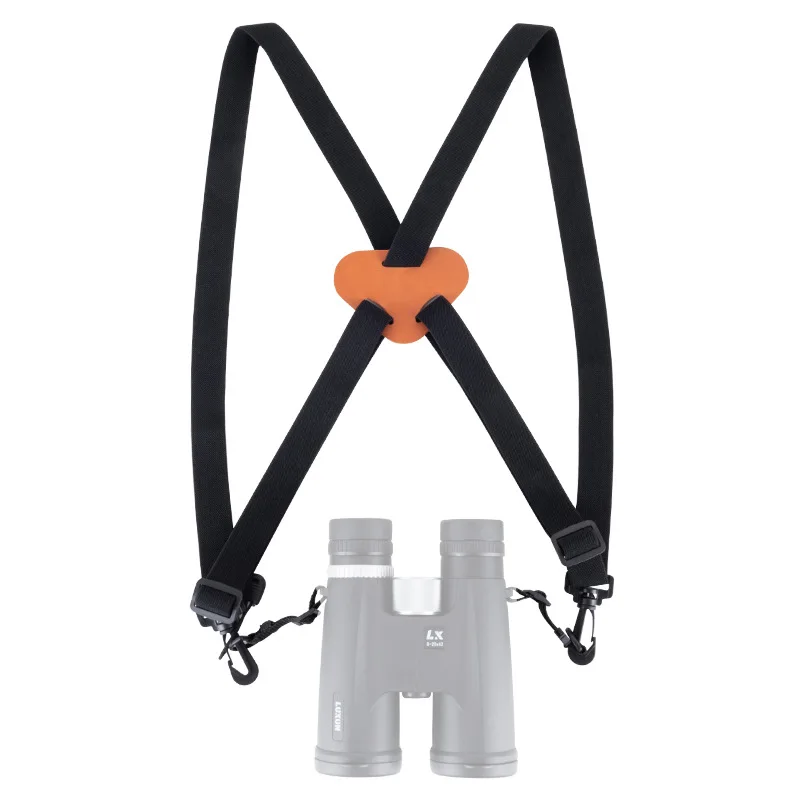 Binocular Harness Strap for Birding, X-shaped Decompression Strap Fits, Cross Straps Harness for Carrying Binoculars, Cameras